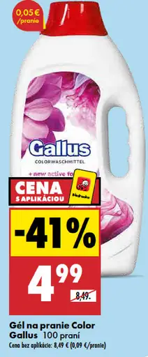 Gél na pranie Color Gallus