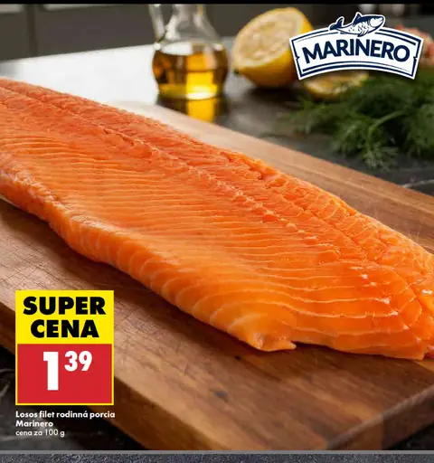 Marinero Losos filet rodinná porcia