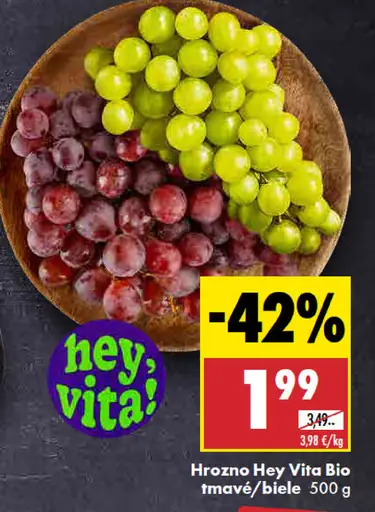 Hey Vita Bio hrozno tmavé/biele