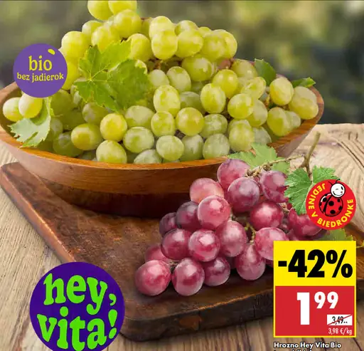 Hey Vita Bio hrozno tmavé/biele