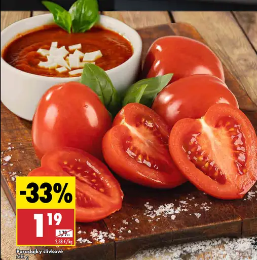 Slivkové paradajky