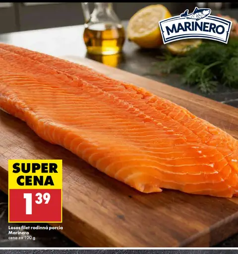 Marinero Losos filet rodinná porcia