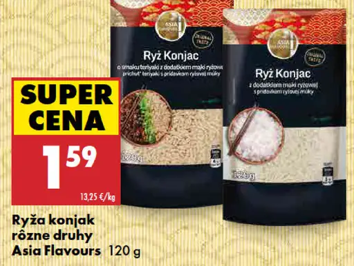 Asia Flavours ryža konjak rôzne druhy