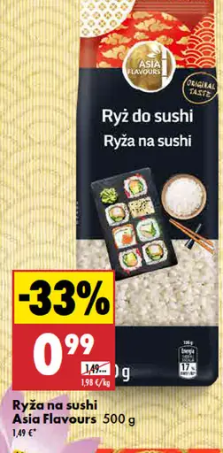 Asia Flavours Ryža na sushi
