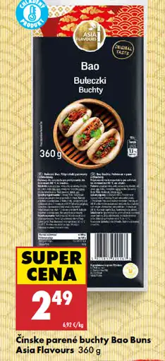 Asia Flavours Čínske parené buchty Bao Buns