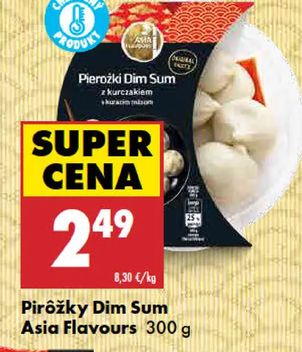 Asia Flavours Pirožky Dim Sum s kuracím mäsom