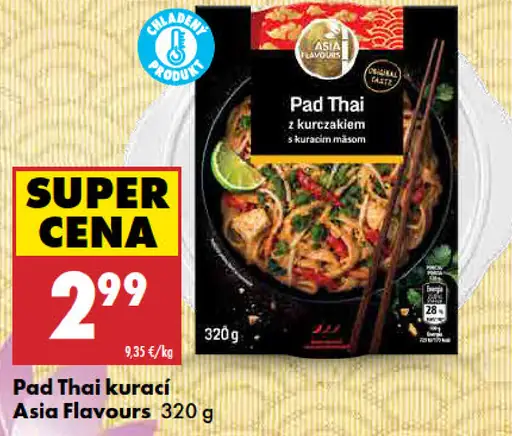 Asia Flavours Pad Thai kurací