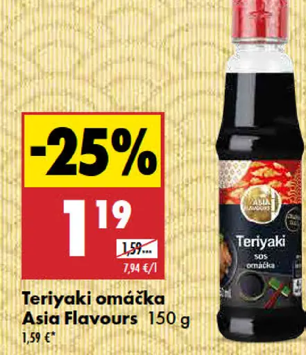Asia Flavours Teriyaki omáčka