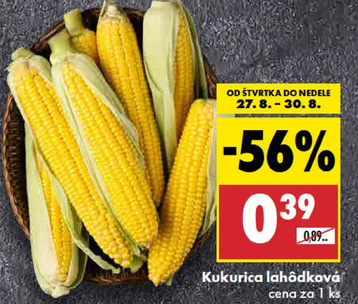 Kukurica lahôdková
