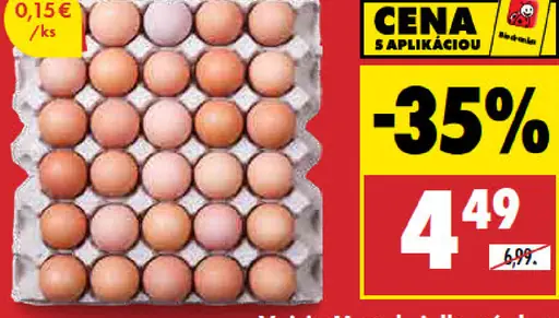 Vajcia M podstielkový chov