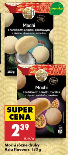 Asia Flavours mochi s kokosovou náplňou