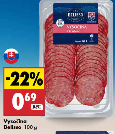 Delisso Vysočina saláma