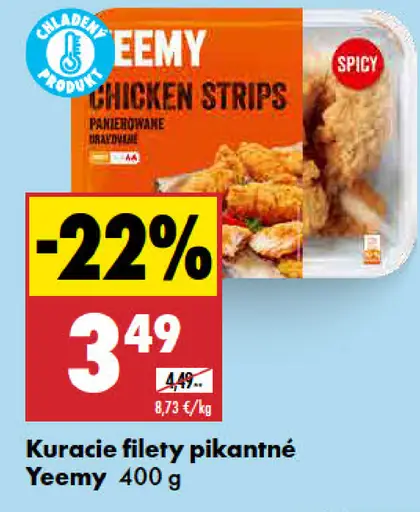 Yeemy kuracie filety pikantné