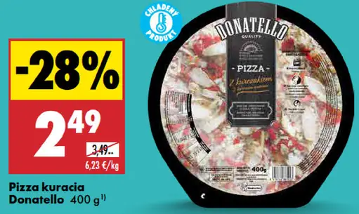Donatello Pizza kuracia/capricciosa