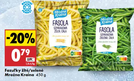 Fazuľky žlté Mrożna Kraina