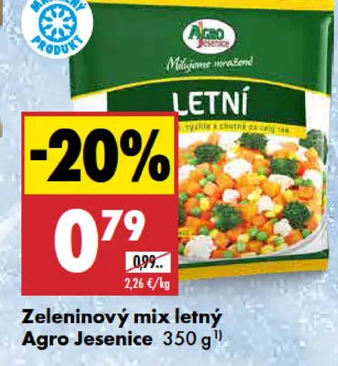 Agro Jesenice zeleninový mix Letní