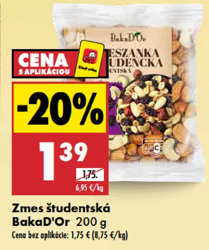 Baka D'Or zmes študentská