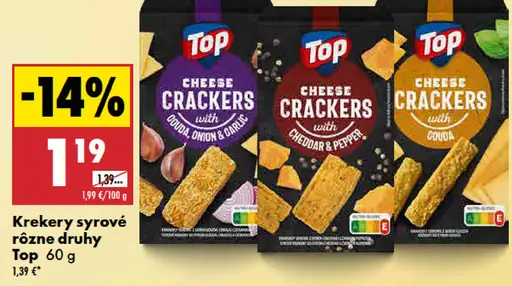 Top Krekery syrové