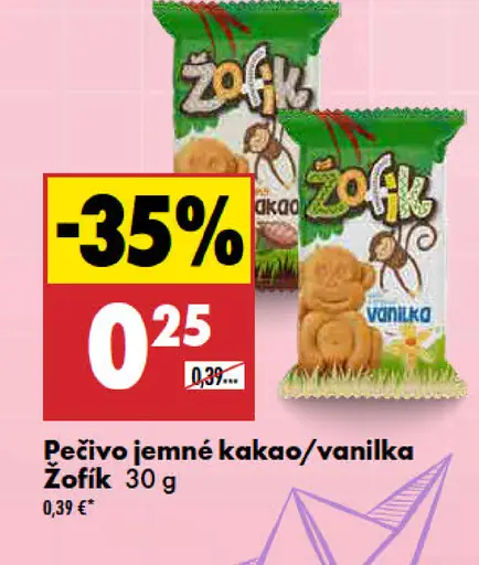 Žofík Pečivo jemné kakao