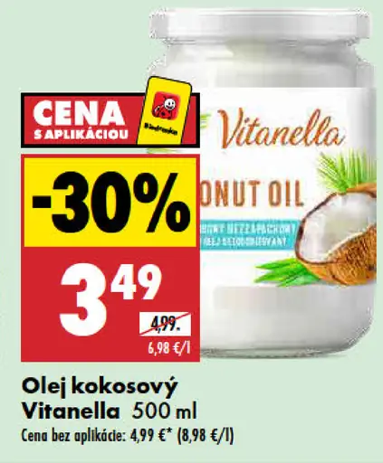 Vitanella Olej kokosový