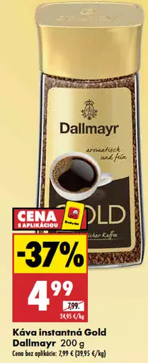 Dallmayr Gold Káva instantná