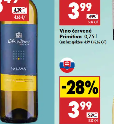 Chateau Modra Pálava biele