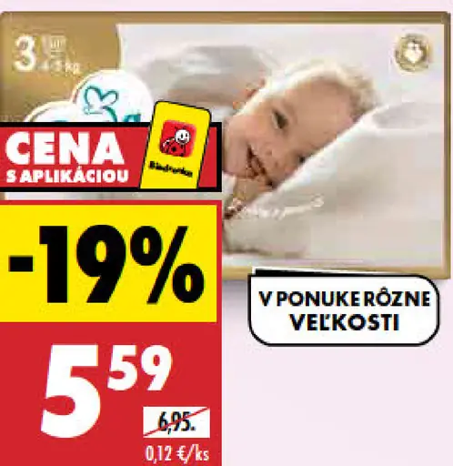 Dada plienky veľkosť 3 Extra Care