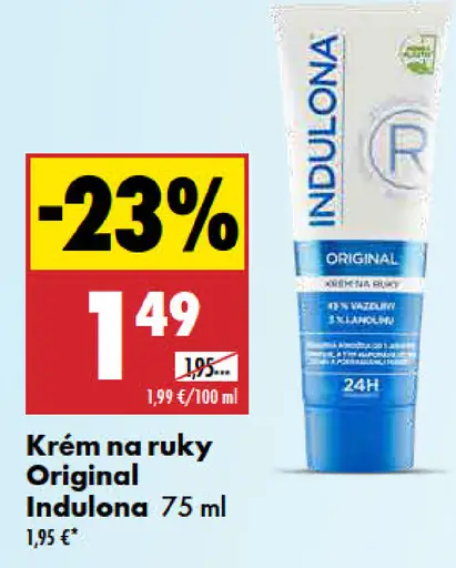 Krém na ruky Original Indulona