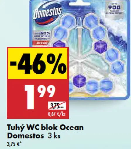 Domestos Tuhý WC blok ocean