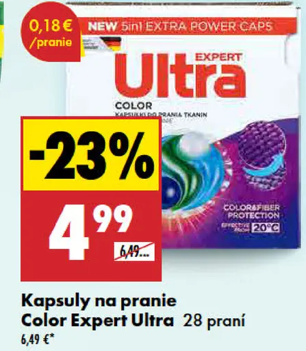 Kapsuly na pranie Color Expert Ultra