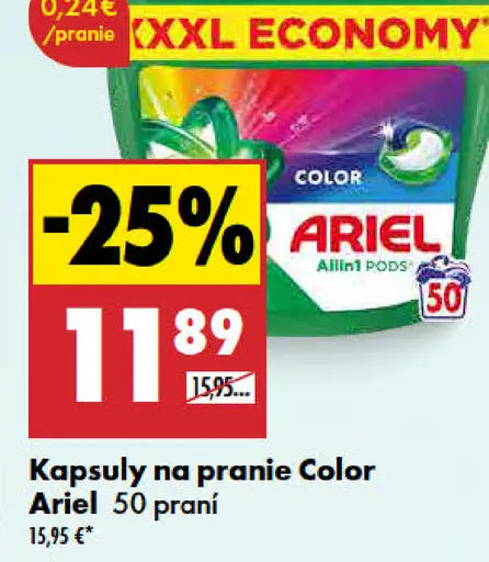 Kapsuly na pranie Color Fresh Ariel