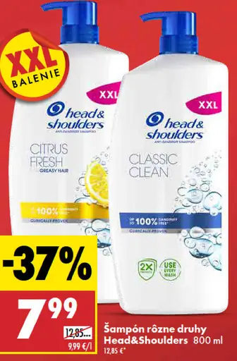 Head & Shoulders Citrus Fresh šampón