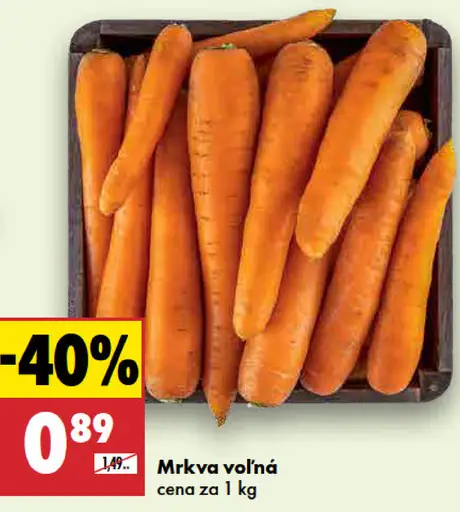 Mrkva voľná