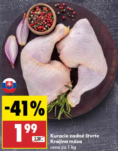 Kuracie zadné štvrte