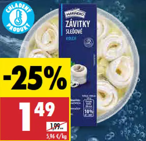 Marinero Sledové filety v oleji