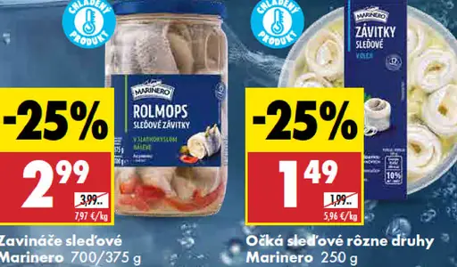 Marinero zavináče sleďové
