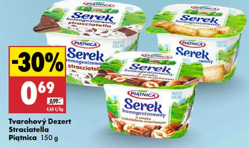 Piatnica Serek homogenizovaný stracciatella tvarohový dezert