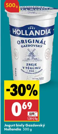 Hollandia Jogurt biely gazdovský