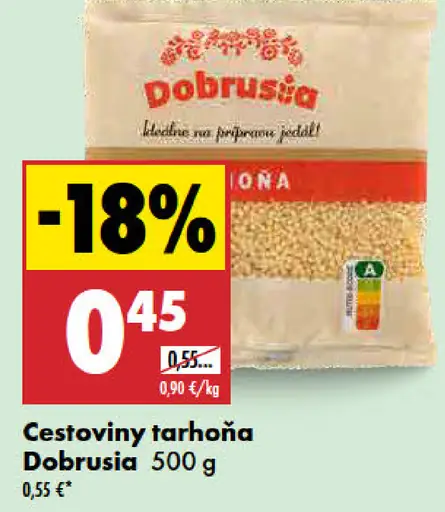 Dobrusia Cestoviny tarhoňa