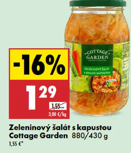 Cottage Garden Zeleninový šalát s kapustou