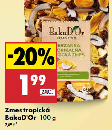 Baka'DOr zmes tropická