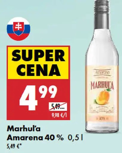 Marhuľa Amarena