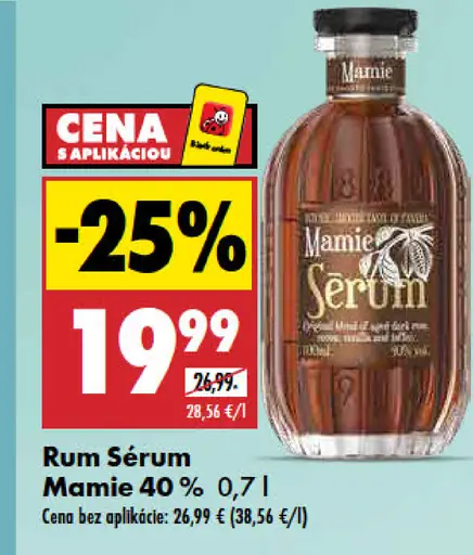 Sérum Mamie rum