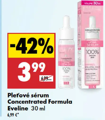 Eveline pleťové sérum Concentrated Formula