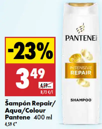 Pantene šampón Repair/Aqua/Colour