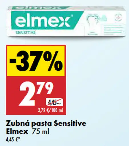 Zubná pasta Sensitive Elmex
