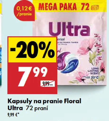 Ultra Floral kapsuly na pranie