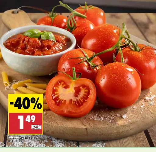 Paradajky strapcové