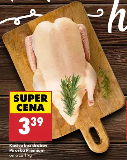 Kačica bez drobov Piroška Premium