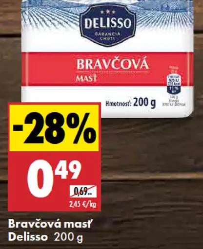 Bravčová masť Delisso